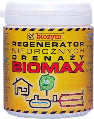 Biozym BIOMAX Drenaż Regenerator Odtłuszczacz 800g