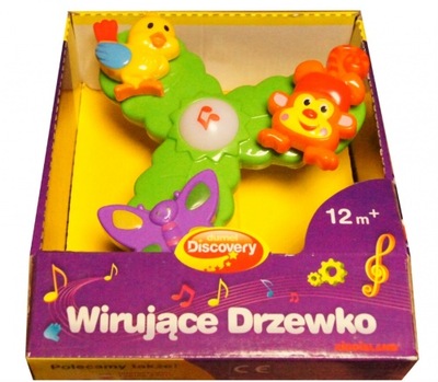 DUMEL KOLOROWE MUZYCZNE WIRUJĄCE DRZEWKO