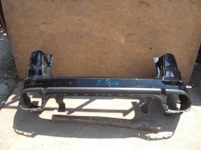 Бампер задняя porsche cayenne ii 2 7p5 lift 14-17 фото №1