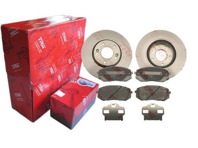 DISQUES + SABOTS DE FREIN TRW AVANT KIA SPORTAGE JE SL - milautoparts-fr.ukrlive.com