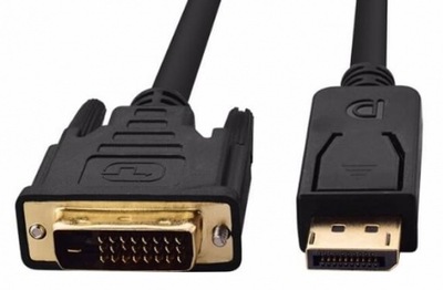 Kabel Adapter Displayport Dvi D 24 1 3m Dp Dvi Sklep Komputerowy Allegro Pl