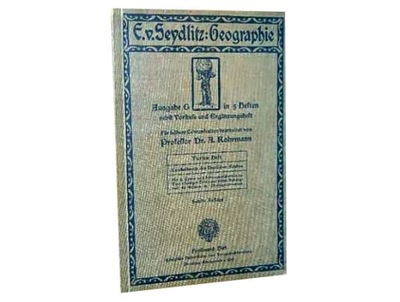 GEOGRAPHIE E.v Seydlitz AUSGABE G in 5 Heften 1917