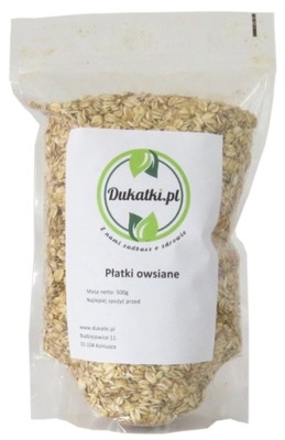 Płatki owsiane zdrowa dieta na śniadanie 1kg