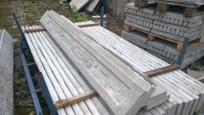Podmurówka betonowa ogrodzeniowa płyta betonowa
