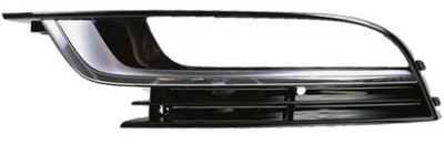 Решётка радиатора решётка бампера vw passat cc 12- левая фото №1