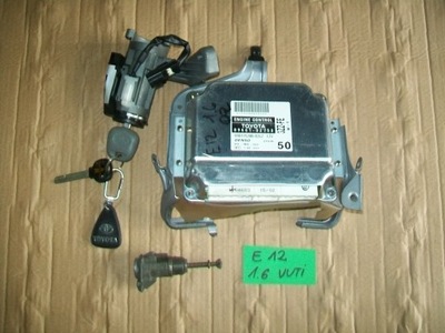 TOYOTA COROLLA E12 02-06 1.6 VVT-I COMPUTER SET - milautoparts-fr.ukrlive.com