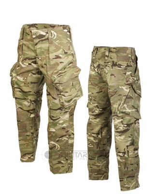 BRYTYJSKIE SPODNIE WARM WEATHER MTP 85/88/104 JAK NOWE