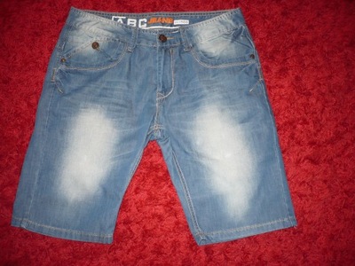 Spodnie krótkie jeans rozmiar 32 szorty jak nowe