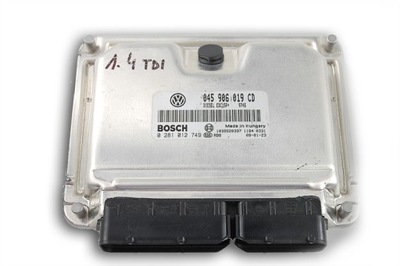 CONTROL UNIT COMPUTER SKODA FABIA 1.4TDI 045906019CD - milautoparts-fr.ukrlive.com