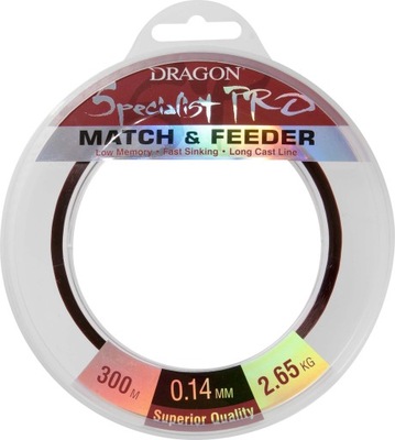 Żyłka Dragon Match & Feeder 0,16mm 300m