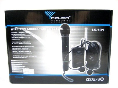 Azusa LS-101LT mikrofon bezprzewodowy.