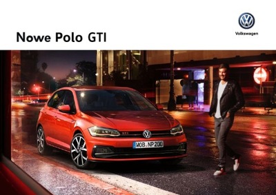 Volkswagen Vw Polo GTi prospekt 2018 polski