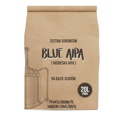 Zestaw Surowców Blue AIPA - 20L - OK. 17 BLG