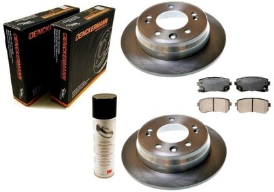 DISCS PADS HYUNDAI I30 I FD KIA CEED I ED 2006-2012 REAR SET - milautoparts-fr.ukrlive.com