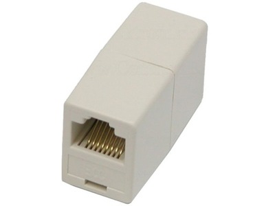 ZŁĄCZKA Gniazdo-Gniazdo PODWÓJNE BECZKA RJ45 MUFA 7610