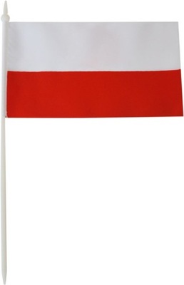 CHORĄGIEWKA Polska barwy Polski 24x15cm Flaga