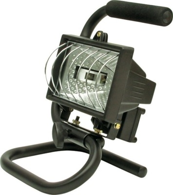 LAMPA HALOGENOWA PRZENOŚNA 400W+ ŻARNIK HALOGEN