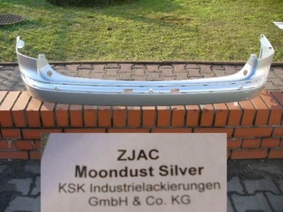 Ford focus mk2 kombi бампер задня сріблястий новий org фото №1