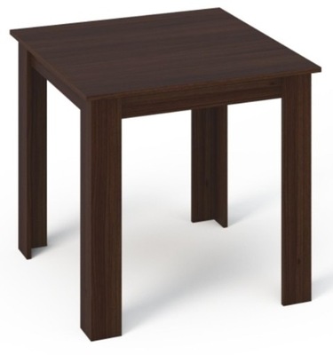 Stół KONGO 80x80 WENGE stolik do kuchni do salonu