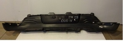Бампер задняя задний накладка renault clio iv фото №1