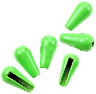 Główki Tungsten Tear Drops Chartreuse 2,3mm 10szt