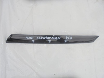 Молдинг скло права mini countryman r60 фото №1