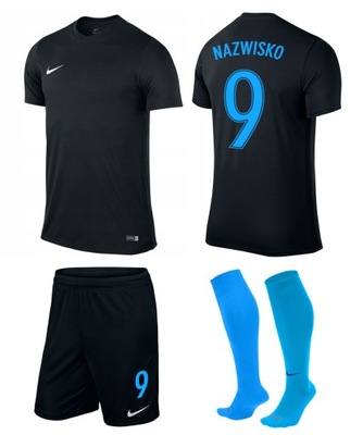 STRÓJ PIŁKARSKI NIKE DOWOLNY NADRUK NEON XXL