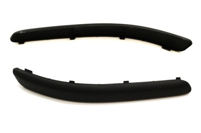 VW POLO 9N3 05-, FACING, PANEL BUMPER BLACK RIGHT - milautoparts-fr.ukrlive.com