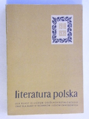 LITERATURA POLSKA 1918-1939 Matuszewski