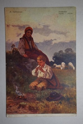 A. SETKOWICZ SIELANKA PASTUSZEK FELDPOST przedw.