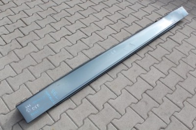 E65 przed lift молдинг порог левая titangrau фото №1