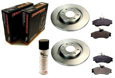 DISCS PADS CITROEN BERLINGO PEUGEOT CARGO I 1996-2001 FRONT FULL - milautoparts-fr.ukrlive.com