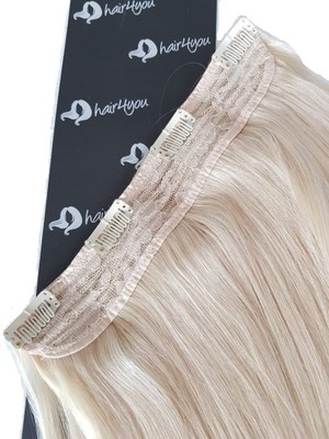 WŁOSY NATURALNE CLIP IN ON full head 50cm 150g doczepiane