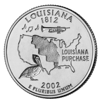 Stany USA - Louisiana 2002 Mennica P
