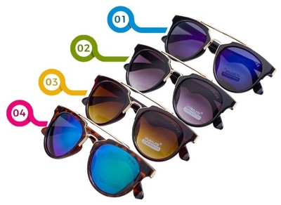 Kobiece okulary przeciwsłoneczne Kocie CAT EYE