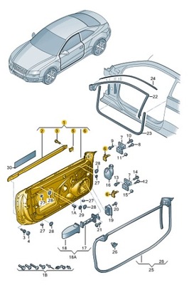 AUDI WITH 8T0831051C DOOR - milautoparts-fr.ukrlive.com