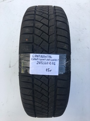 CONTINENTAL CONTIWINTERCONTACT 205/60R16 TIRE 15R  