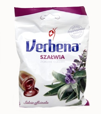 Cukierki ziołowe SZAŁWIA VERBENA