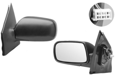 TOYOTA YARIS 1999-2002 MIRROR LEFT ELECTRICAL HEATED 6 HOLES 5 PINO - milautoparts-fr.ukrlive.com