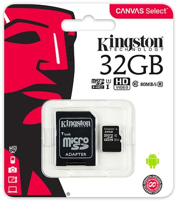 Kingston KARTA PAMIĘCI 32GB MICRO SD class 10 UHS