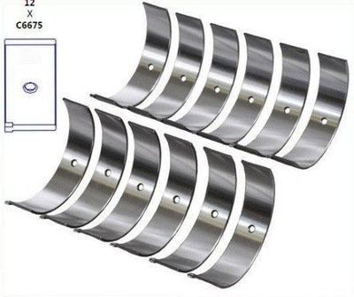 Вкладиші шатунні chrysler pacifica 3.8 2005-2008 std фото №1