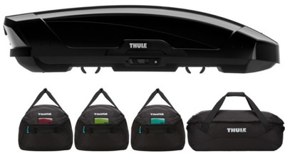 Box bagażnik Thule Motion XT M czarny +Torby 8006