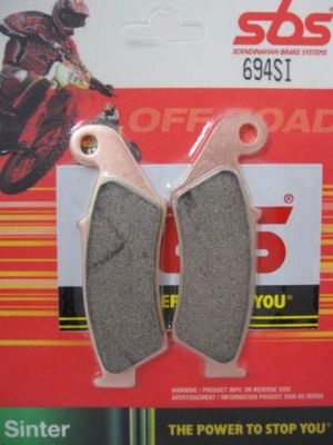 Klocki SBS KAWASAKI KX 125 250 500 KXF 450 KLX 650