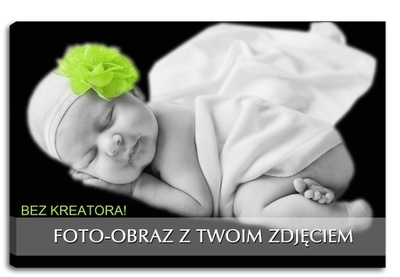 Fotoobraz Twoje Zdjęcie Na Płótnie Foto obraz 30x50 cm CANVAS