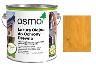 OSMO Lazura olejna do ochrony drewna 732 Jasny Dąb 2,5L