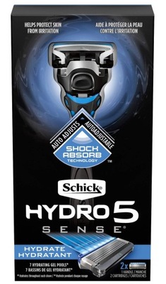 Schick Wilkinson Hydro 5 Hydrate SENSE 2 noż USA