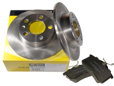 DISQUES DE FREIN ARRIÈRE POLO 6R 9N 1.9TDI 1.4 1.6 + SABOTS DE FREIN DE FREIN ARRIÈRE AUDI A4 B6 A6 C5 VW GOLF IV - milautoparts-fr.ukrlive.com