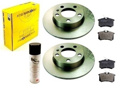 DISQUES SABOTS DE FREIN SEAT TOLEDO II 98-04 LEON I 99- ARRIÈRE - milautoparts-fr.ukrlive.com