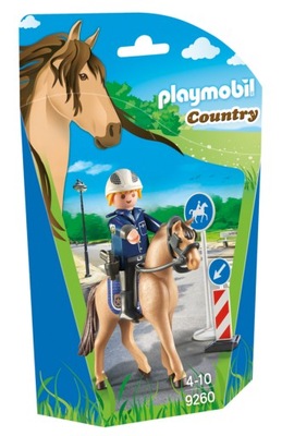 PLAYMOBIL 9260 Policjant z brygady konnej