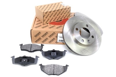 DISQUES 239MM + SABOTS DE FREIN AVANT VW POLO 3 6N 1994-2001 - milautoparts-fr.ukrlive.com